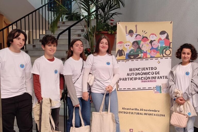 El Órgano de Participación Infantil y Adolescente de Mula brilla en el III Encuentro Autonómico de Participación Infantil y Adolescente