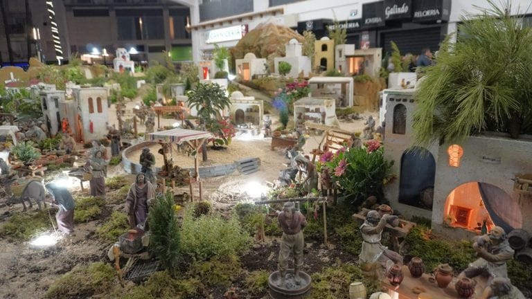 El Belén Municipal de Los Alcázares, reconocido como el segundo mejor de la Región de Murcia