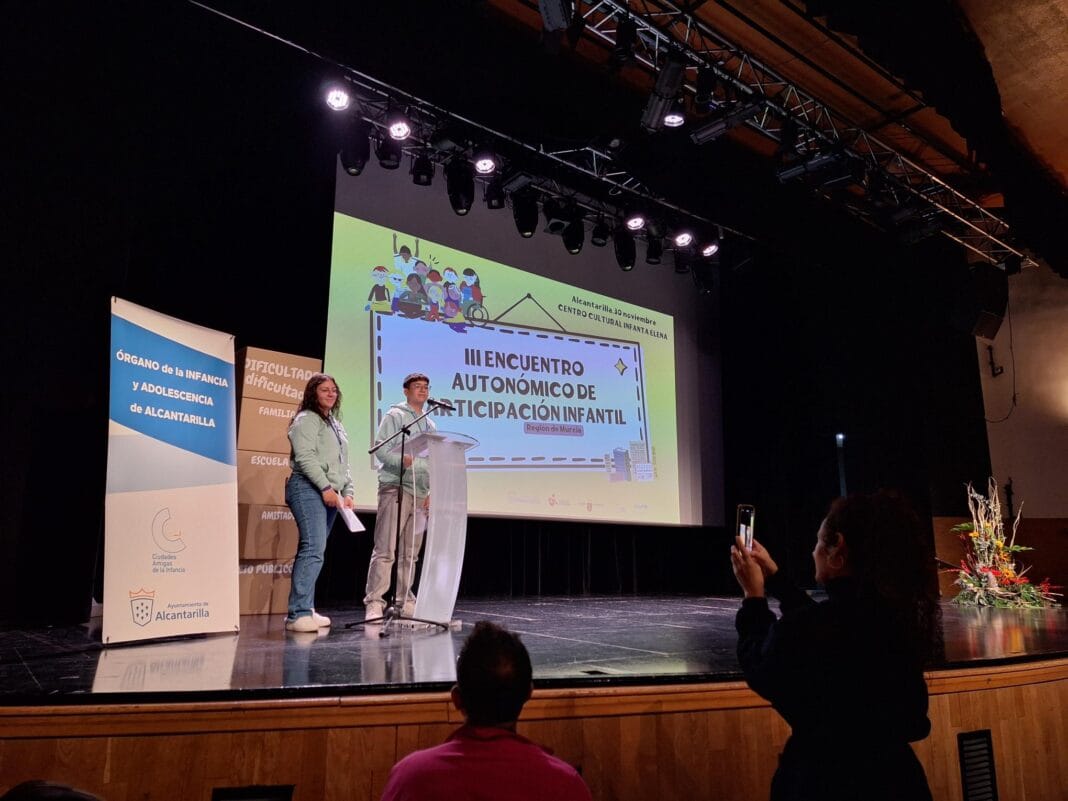 Niños y adolescentes de la Región de Murcia se reúnen para debatir sobre participación y protección en el III Encuentro Autonómico