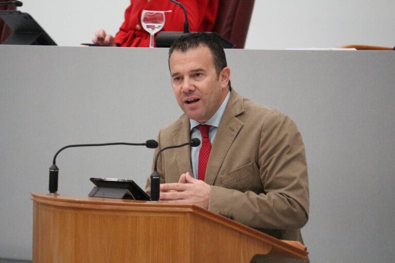 Fernando Moreno acusa al Gobierno regional de usar el trasvase como estrategia política para desinformar