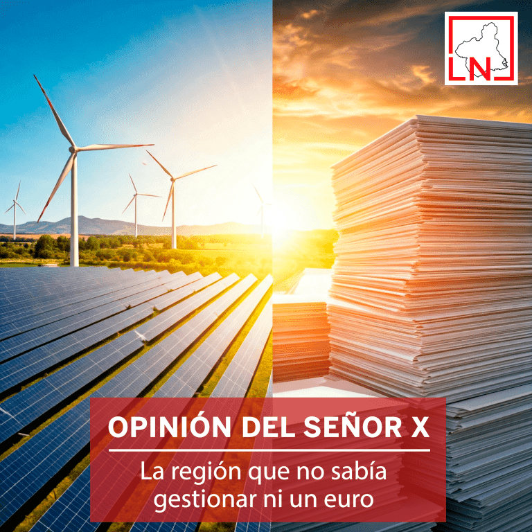 La región que no sabía gestionar ni un euro