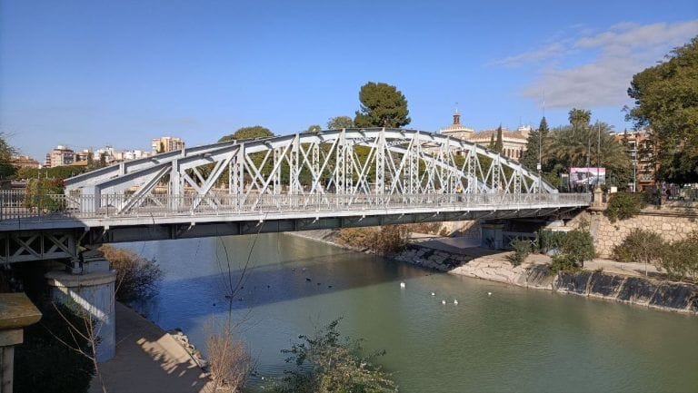 El Puente de Hierro de Murcia es declarado Bien de Interés Cultural tras más de tres años de gestiones de Huermur