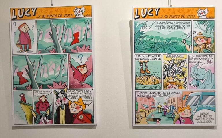 La exposición 'Lucy y su punto de vista' demuestra que la discapacidad visual no impide disfrutar la belleza de la vida