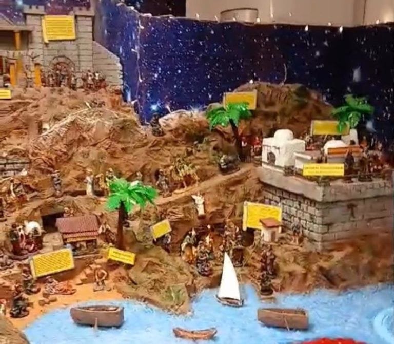 El CEMCAM gana el concurso anual de belenes del Arsenal de Cartagena