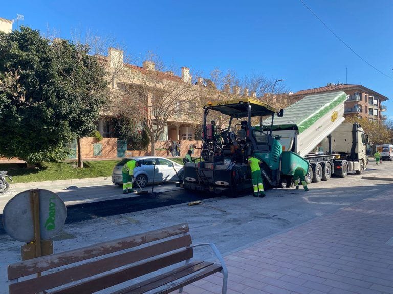 El PSOE de Lorca critica el inicio de las obras de reasfaltado de la Alameda de Cervantes en plena campaña navideña