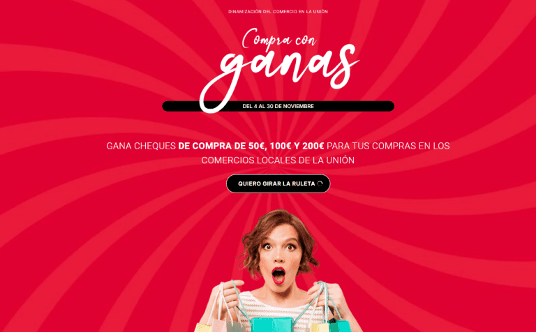 La Unión impulsa su comercio local con más de 77.000 euros generados en noviembre