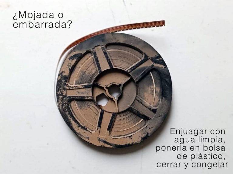 La Red de Cine Doméstico busca salvar recuerdos dañados por la DANA