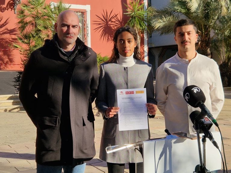 PSOE, IU y Alhama@Una firman un acuerdo de Gobierno con 50 medidas para reactivar Alhama de Murcia