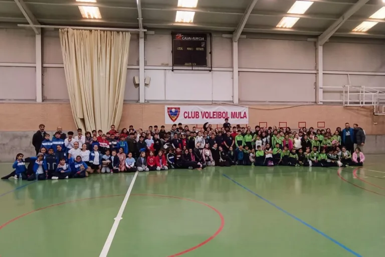 Éxito en la jornada 'Jugando al Atletismo' con la participación de los centros educativos de Mula