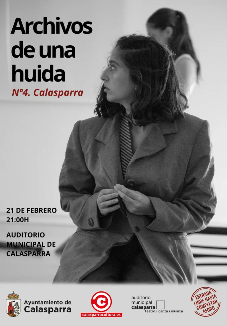 Calasparra acoge la representación de 'Archivos de una huida' dentro de las Jornadas de Memoria Histórica