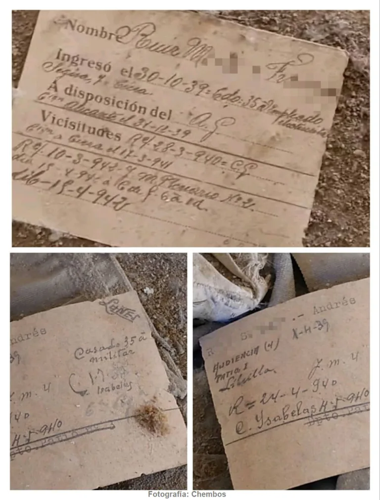 Huermur exige la protección de los documentos históricos hallados en la Cárcel Vieja de Murcia