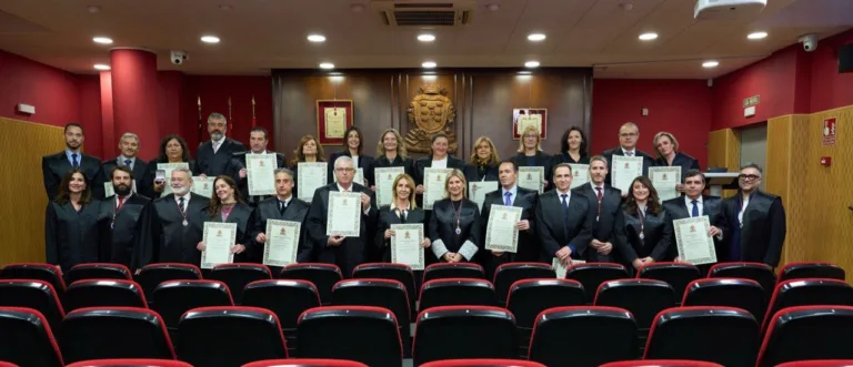 El Colegio de la Abogacía de Murcia reconoce la trayectoria de sus letrados con las Medallas de Oro y Plata