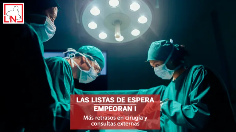 Las listas de espera empeoran I: más retrasos en cirugía y consultas externas