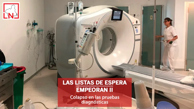 Las listas de espera empeoran II: Colapso en las pruebas diagnósticas