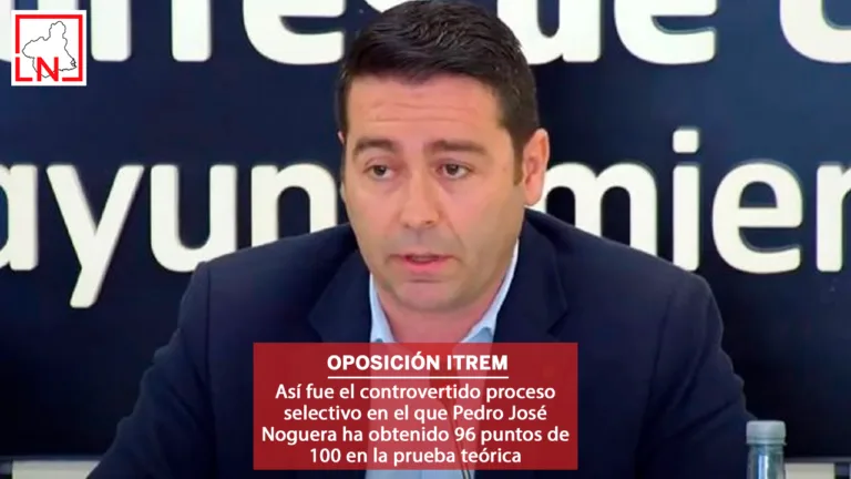 Así fue el controvertido proceso selectivo del ITREM en el que Pedro José Noguera ha obtenido 96 puntos de 100 en la prueba teórica