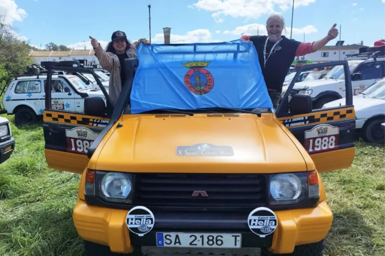 Dos muleños desafían el desierto en el Chatarras Raid Merzouga 2025