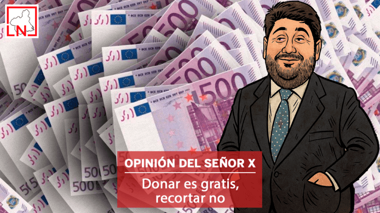 Donar es gratis, recortar no