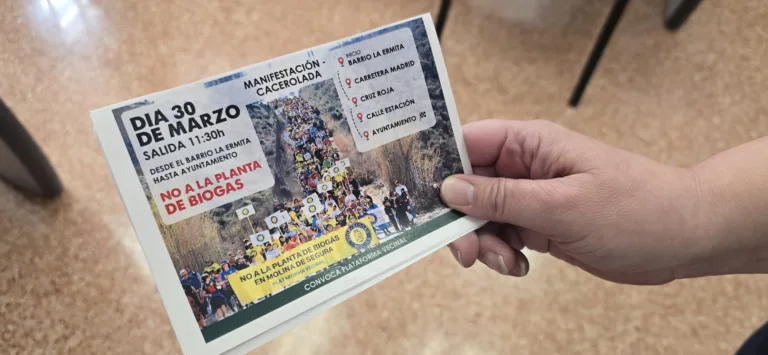 Opacidad y falta de diálogo: el PP ignora a los vecinos de Molina de Segura sobre la planta de biogás