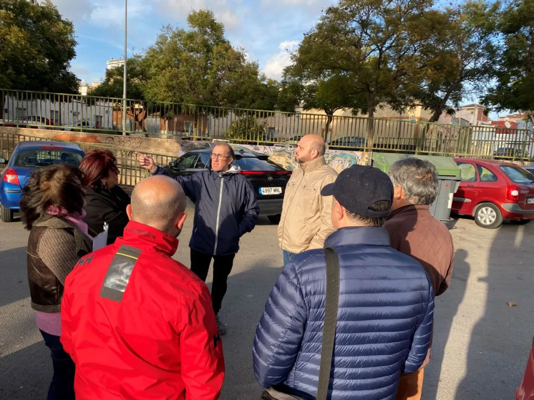 El PSOE reclama medidas urgentes para mejorar la seguridad vial en la calle Sebastián Feringán de Cartagena