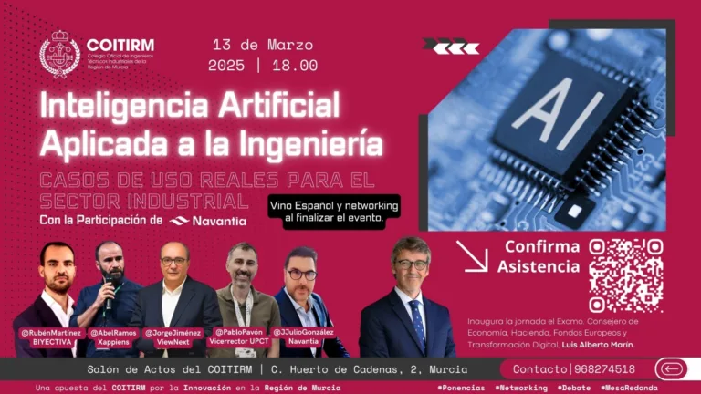 La inteligencia artificial impulsa la ingeniería industrial en Murcia con casos prácticos de Navantia e IBM
