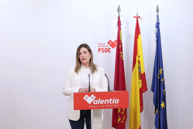 Gadea critica a López Miras por su inacción en los presupuestos y su sumisión a Génova