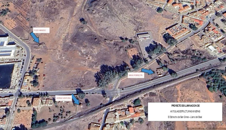 Pencho Soto reclama que se ilumine el patrimonio minero del Estrecho de San Ginés y del Llano del Beal