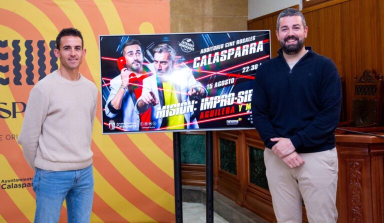 Aguilera & Meni aterrizan en Calasparra con su show más desternillante