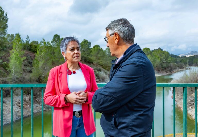 La CHS ejecuta obras de emergencia en el embalse del Argos para prevenir inundaciones en Calasparra