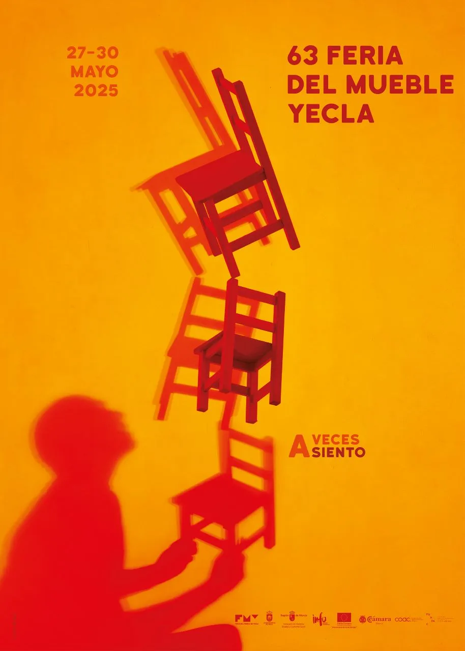 Cartel Feria del Mueble Yecla se prepara para ser capital nacional del mueble con una edición de la FMY marcada por el 1200 aniversario de Murcia