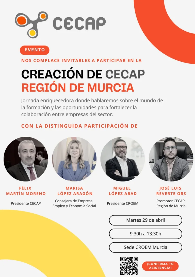 Nace la patronal regional del sector de la formación en la Región de Murcia