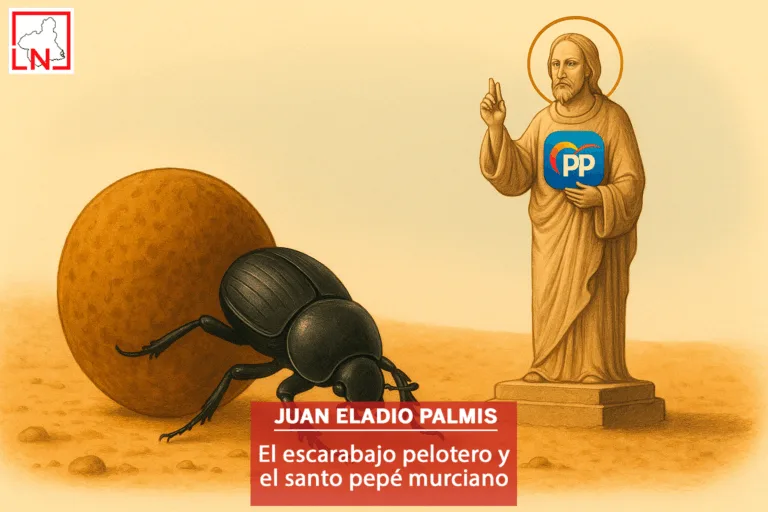 El escarabajo pelotero y el santo pepé murciano