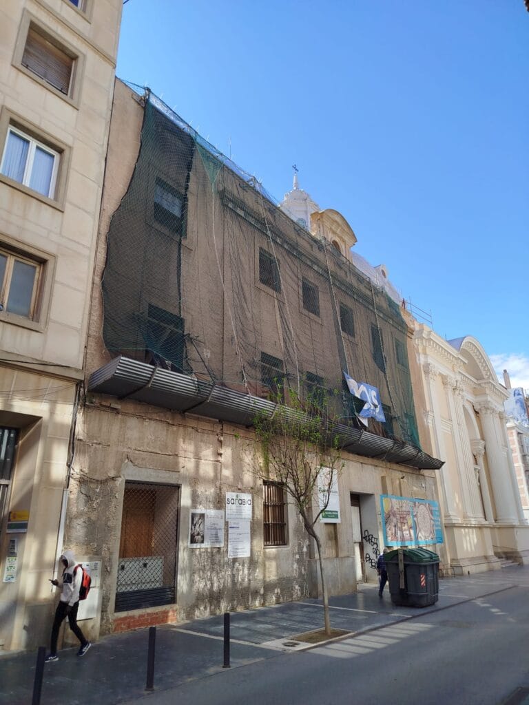 El Partido Cantonal denuncia que el Puerto de Cartagena abandonó la restauración de la Basílica de la Caridad