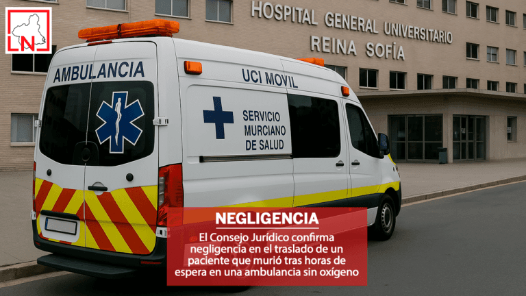 El Consejo Jurídico confirma negligencia en el traslado de un paciente que murió tras horas de espera en una ambulancia sin oxígeno