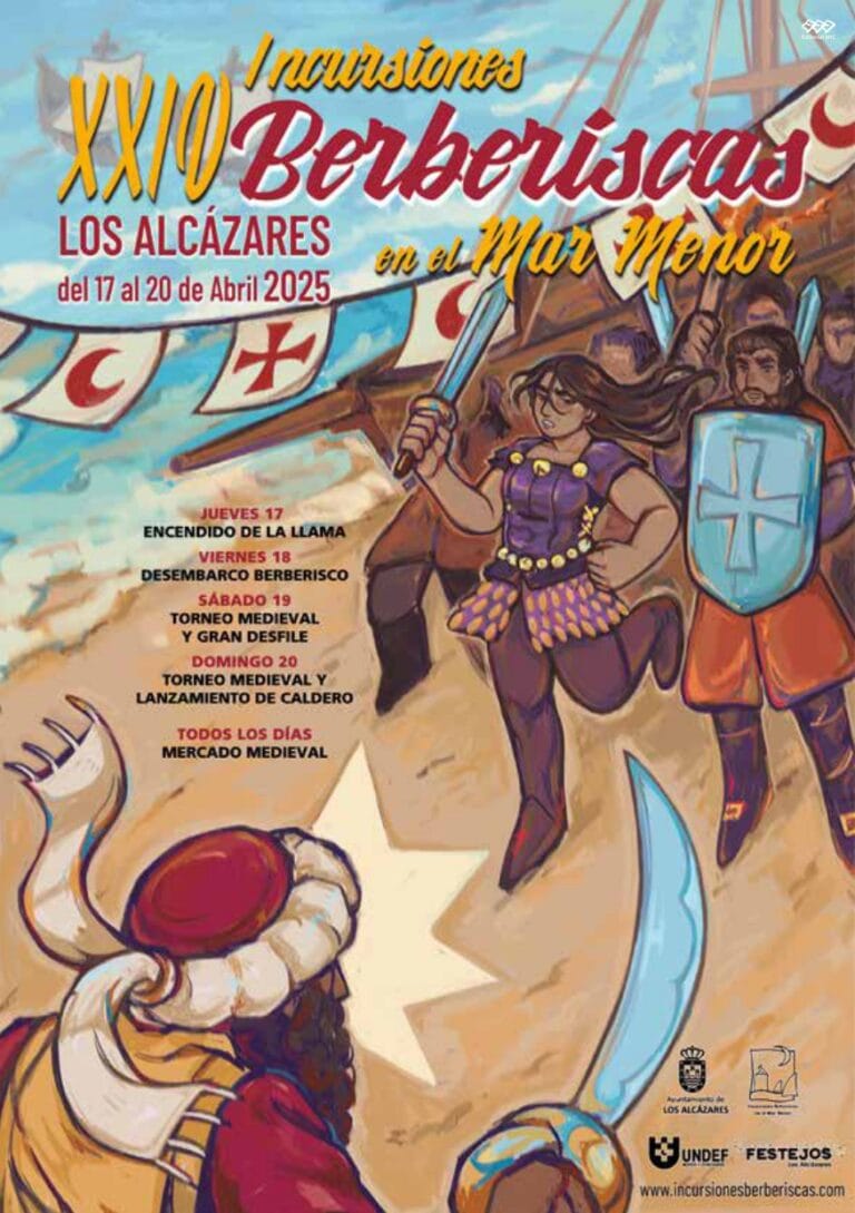 Los Alcázares revive su pasado medieval con las Incursiones Berberiscas 2025