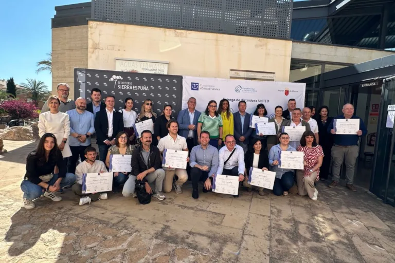 Cinco empresas de Mula reciben el distintivo SICTED por su compromiso con la calidad turística
