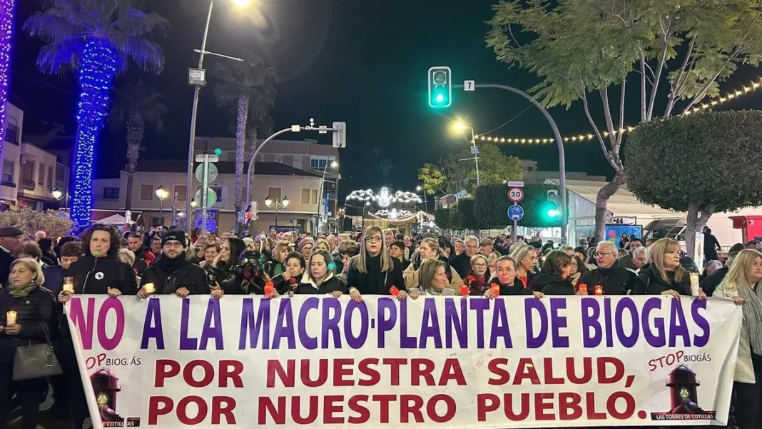Vecinos de Las Torres se movilizan contra la macroplanta de biogás que impulsa Enagás