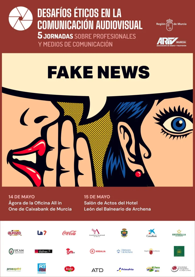 Las V Jornadas de ARTV Murcia abordarán los desafíos éticos en la comunicación audiovisual