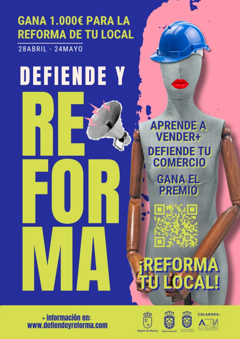Los Alcázares impulsa el comercio local con una campaña creativa y premios para reformar negocios