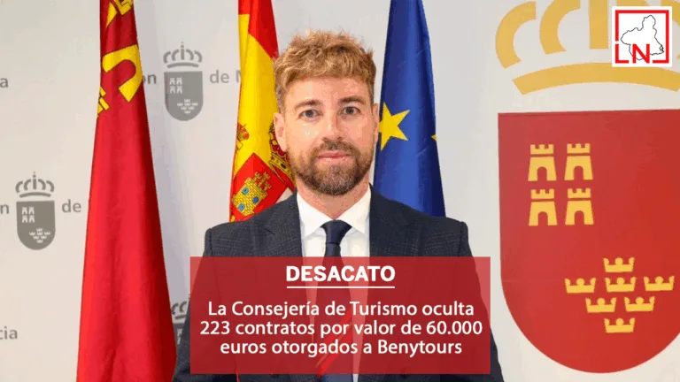 La Consejería de Turismo oculta 223 contratos por valor de 60.000 € otorgados a Benytours