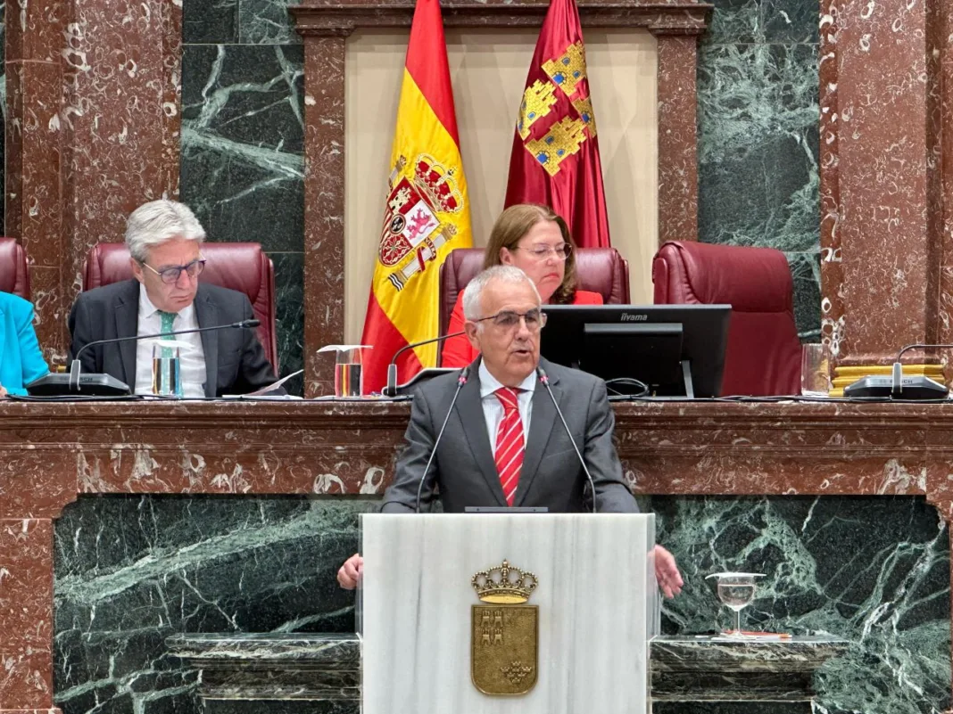 FOTO_AlfonsoMartínez (002) PSOE denuncia que PP, Vox y Podemos bloquean ayudas regionales a los sectores afectados por los aranceles de Trump