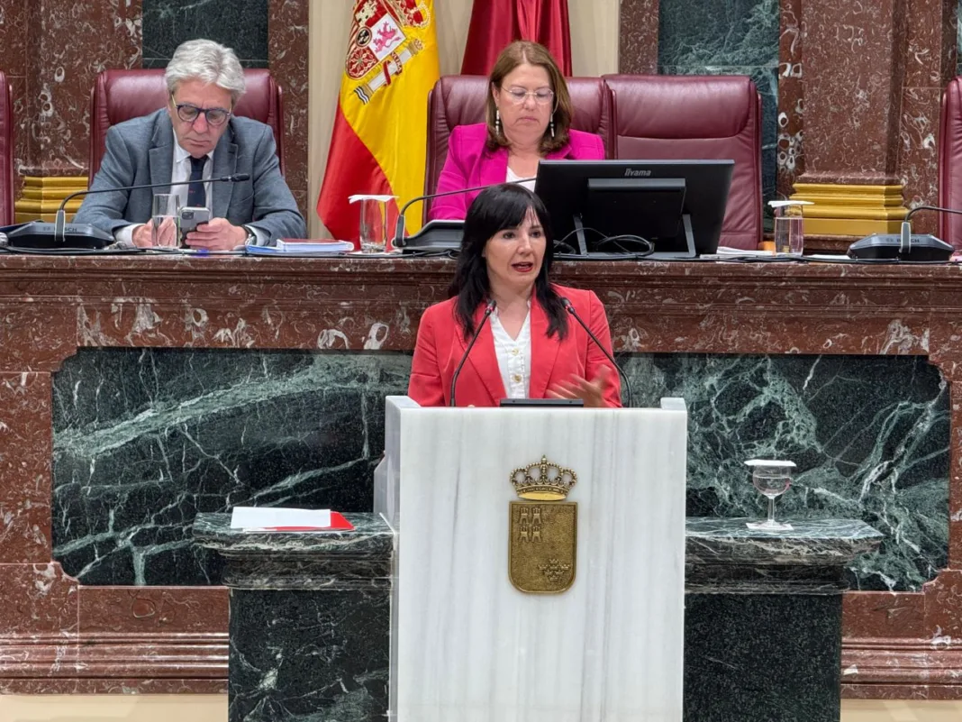 FOTO_MarisolSánchez (002) El PSOE logra que la Asamblea Regional apruebe ampliar hasta los 20 años la hospitalización en psiquiatría infanto-juvenil