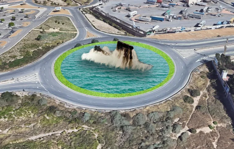 Contigo Cartagena propone convertir parte del submarino Tramontana en una fuente monumental