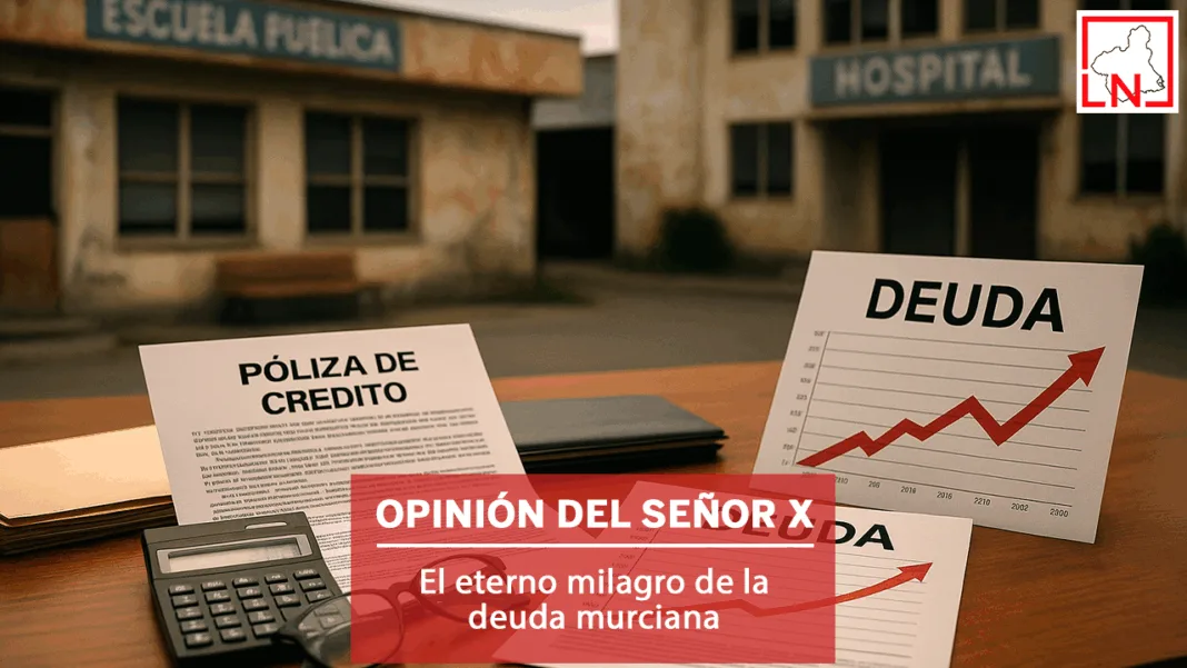 El eterno milagro de la deuda murciana