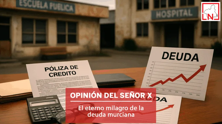 El eterno milagro de la deuda murciana