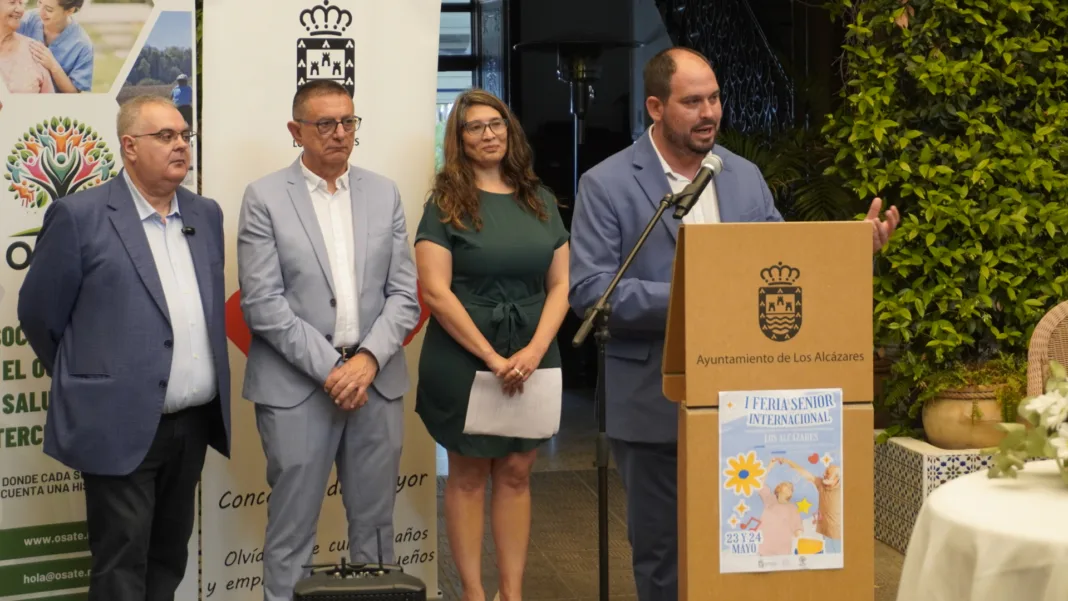 Presentación Feria Senior (2) Los Alcázares se convierte en referente del bienestar senior con su primera Feria Internacional dedicada a la tercera edad