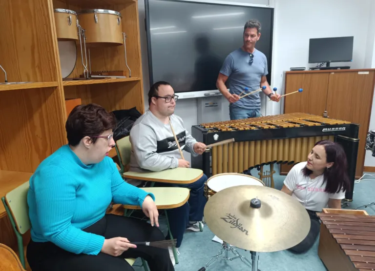 La Orquesta Nacional de España acerca la música sin barreras a personas con discapacidad intelectual en Murcia