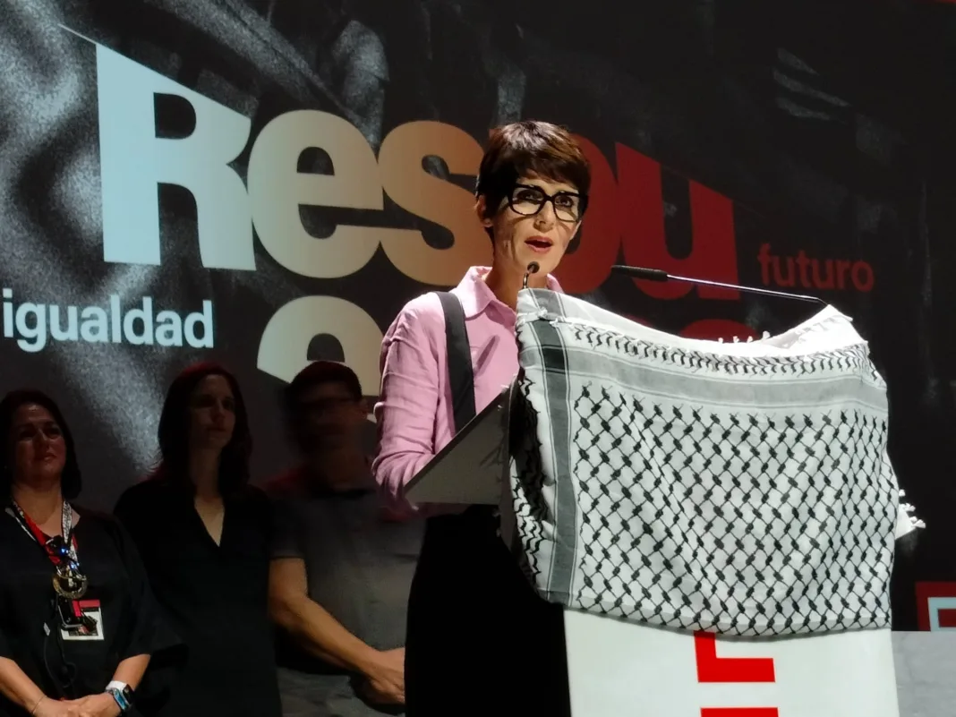Teresa Fuentes, nueva secretaria general de CCOO en la Región de Murcia: “Vamos a combatir la agenda antiderechos con más sindicalismo” Teresa Fuentes, nueva secretaria general de CCOO en la Región de Murcia: “Vamos a combatir la agenda antiderechos con más sindicalismo”
