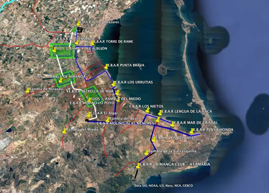 Una ingeniera cartagenera plantea un modelo nacional para frenar el colapso hídrico desde el Mar Menor Una ingeniera cartagenera plantea un modelo nacional para frenar el colapso hídrico desde el Mar Menor