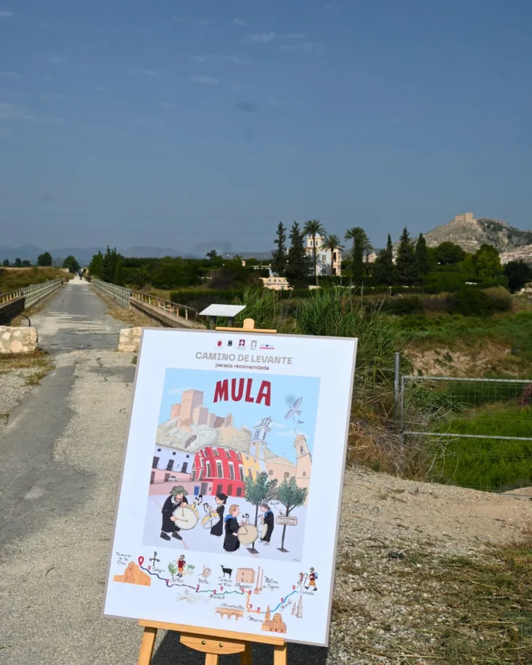 El proyecto europeo Slowdown elige Mula para impulsar el turismo sostenible en el Camino de Levante