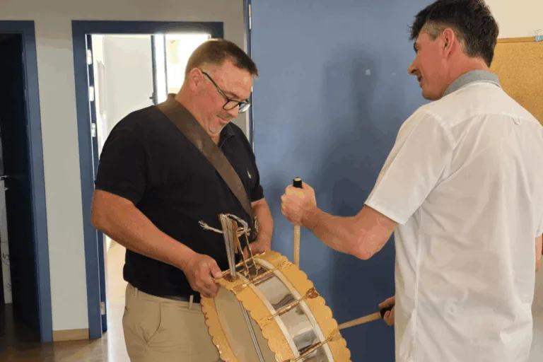 El tambor de Mula despierta el interés internacional en el marco del proyecto europeo Slowdown